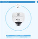 Vivotek FD9371-EHTV Vandal Dome IP Camera conduit box