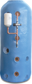 210L 1500 (60") x 450 (18") Indirect Sealed System Boiler (SSB) Thermal Store Cylinder