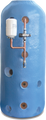160L 1200 (48") x 450 (18") Indirect Sealed System Boiler (SSB Eco) Thermal Store Cylinder