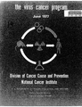 The Virus Cancer Program 1977