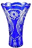Russian crystal vase