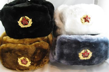 Russian army cheap fur hat