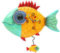 Wide Eyed Fishy | Allen Designs Wall Clocks