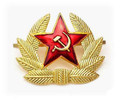 Russian Army Military Uniform Ushanka Badge