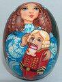 Nutcracker Egg, Single - Russian Christmas Ornament