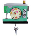 Stitch Sewing Machine Clock | Allen Designs Wall Clocks