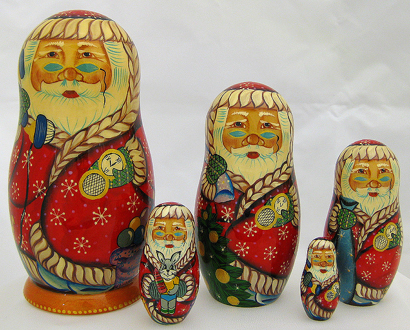 christmas matryoshka