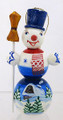 Large Snowman | Russian Christmas Ornament