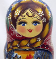 Russian Troika 10 Piece Doll | Unique Museum Quality Matryoshka Doll