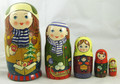 Christmas, Christmas... | Fine Art Matryoshka Nesting Doll