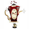 Steamin’ Tea | Allen Designs Wall Clocks