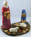 Hand Carved Nativity Set