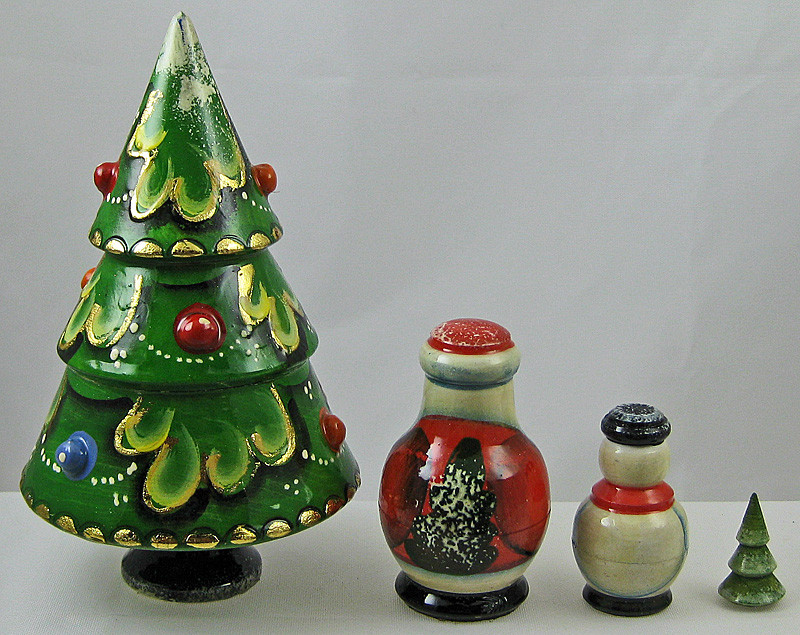 christmas tree matryoshka