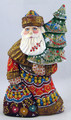 Colorful Santa with Christmas Tree | Grandfather Frost / Russian Santa Claus
