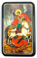 St. George Slaying The Dragon | Palekh Lacquer Box