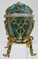 Egg with an Arrow - Turquoise | Faberge Style Egg