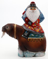 Santa with a Walrus | Grandfather Frost / Russian Santa Claus