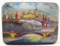 Moscow Kremlin. View from a Big Stoned Bridge | Russian Lacquer Box