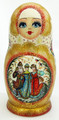 Snegurochka Doll in Gold Dress | Unique Museum Quality Matryoshka Doll