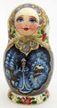 Snow Maiden by Komilavochnikova - Small | Fine Art Matryoshka Nesting Doll