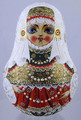Maiden in Red Sarafan | Nevalashka Musical Doll