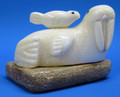 Walrus with Baby | Alaskan Ivory Carving