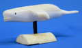Small Beluga Whale on Ivory Base | Alaskan Ivory Carving