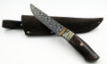 Russian Knife "Leopard" - Mammoth Tooth, Ironwood