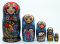 Russian Fairy Tales 5 Piece Matryoshka