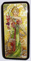 Spring - Copy of Alphonse Mucha  | Russian Lacquer Box