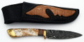 Custom Steve Nolte Knife - Mammoth Tooth Handle