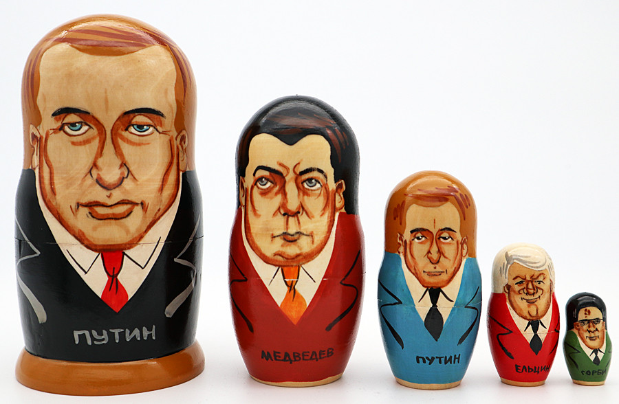 trump russian nesting dolls