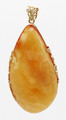 Honey and Butterscotch Baltic Amber Pendant