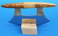 Ulu Knife with Walrus Ivory Artifact Handle