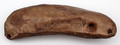 Walrus Jawbone Net Weight Artifact - Ancient Fossil Ivory / Specimen
