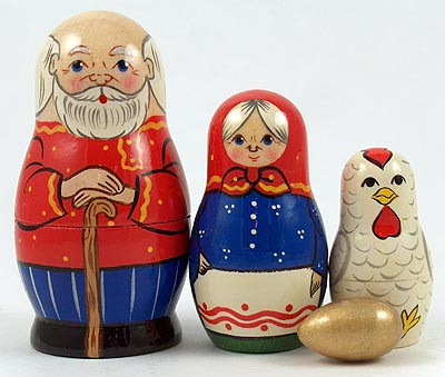 Traditional Matryoshka Nesting Doll