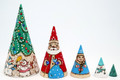 Christmas in Snowman Village | Traditional Matryoshka Nesting Doll