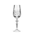 Handmade Crystal Champagne Flutes - Set of 2 | Russian Crystal / Glass
