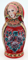 Maiden in Red Sarafan | Fine Art Matryoshka Nesting Doll