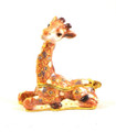 Sweet Giraffe Miniature | Bejeweled Enamel Boxes