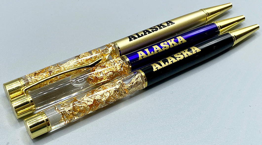 Gold Flake Pen