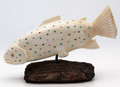 Salmon by Dennis Pungowiyi | Alaskan Ivory Carving