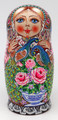 Peacock Garden by Galina Ivanova | Unique Museum Quality Matryoshka Doll