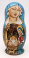 Holy Night Nativity Russian Matryoshka | Religious Theme Matryoshka Nesting Doll