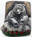 Painted Driftwood  - His Majesty Bear