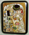 Art Deco " The Kiss " G.Klimt  | Fedoskino Lacquer Box