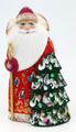 Santa with Large Christmas Tree | Grandfather Frost / Russian Santa Claus