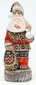 Santa with Snowman and Gift Bag | Grandfather Frost / Russian Santa Claus