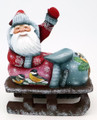Santa with Toy Bag on Sled | Grandfather Frost / Russian Santa Claus