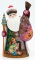 Russian Santa with Girl and Kitten  | Grandfather Frost / Russian Santa Claus